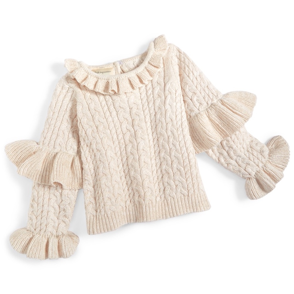 First Impressions Baby Cable Knit Sweater
